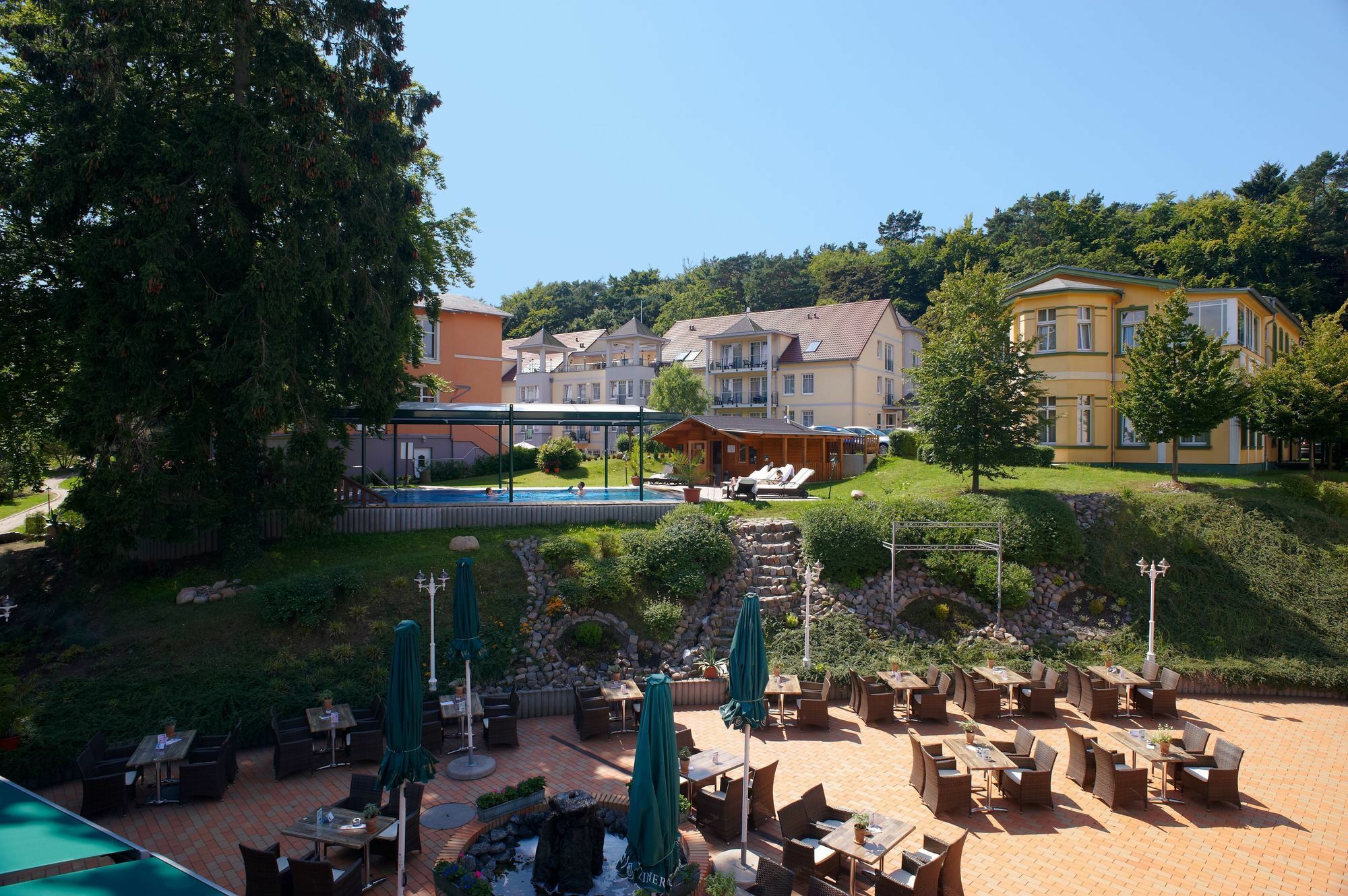 הרינגסדורף Ostseehotel Villen Im Park - Ein Rovell Hotel מראה חיצוני תמונה